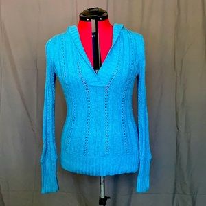 Maurices hooded v-neck sweater